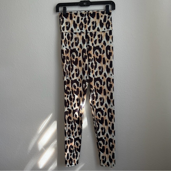 Beach Riot Pants - Beach Riot Piper Watercolor Leopard Print Leggings